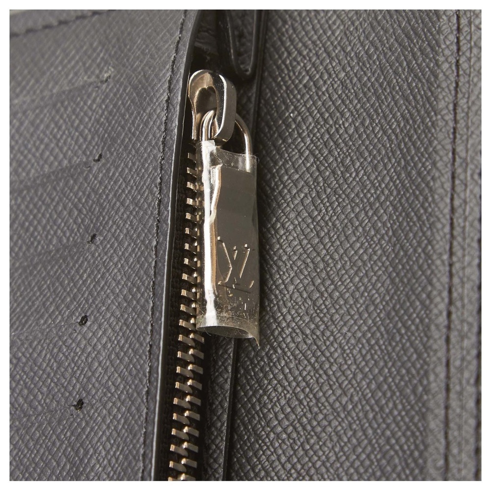 Louis Vuitton Multi Damier Graphite Brazza Alps Sticker Wallet Black Multicolor - Picture 8 of 16